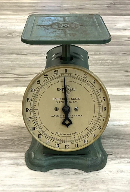 Vintage Universal Household 24 lb Food Scale By Landers, Frary & Clark