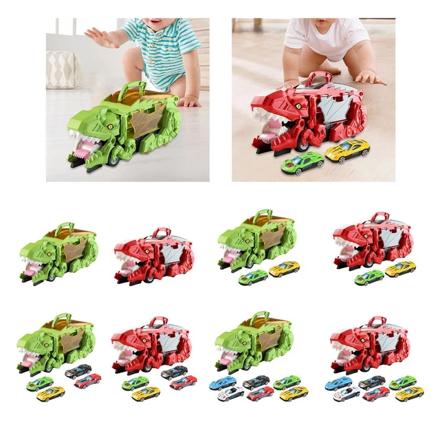 Jouet Dinosaire Transformable Voiture - LED Et Musique - Enfant 3+