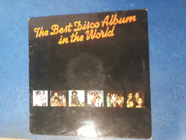 Various “The Best Disco Album In The World” 1979 UK 12 Inch Vinyl LP