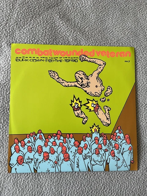Combat Wounded Veteran Duck Down For The Torso Grey 10” Saetia Orchid Screamo !