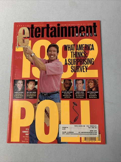 ENTERTAINMENT WEEKLY MAGAZINE July 1992 - Tim Allen $9.69 - PicClick