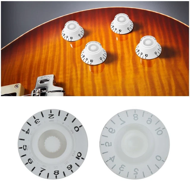 Boutons de volume de tonalité Interrupteur de réglage de basse For Les Paul LP