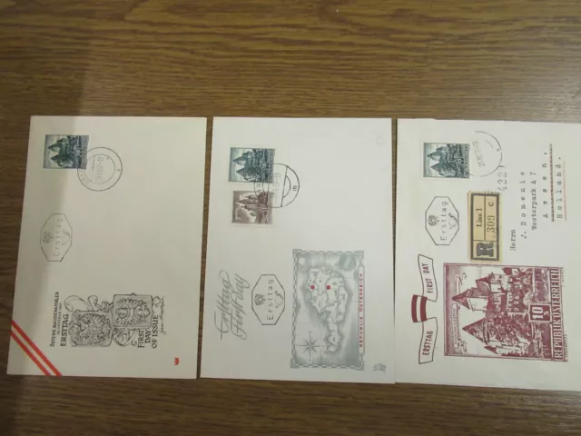 M2383 ÖSTERREICH AUSTRIA Briefe  Toplot FDC 10 Schilling Heidenreichstein