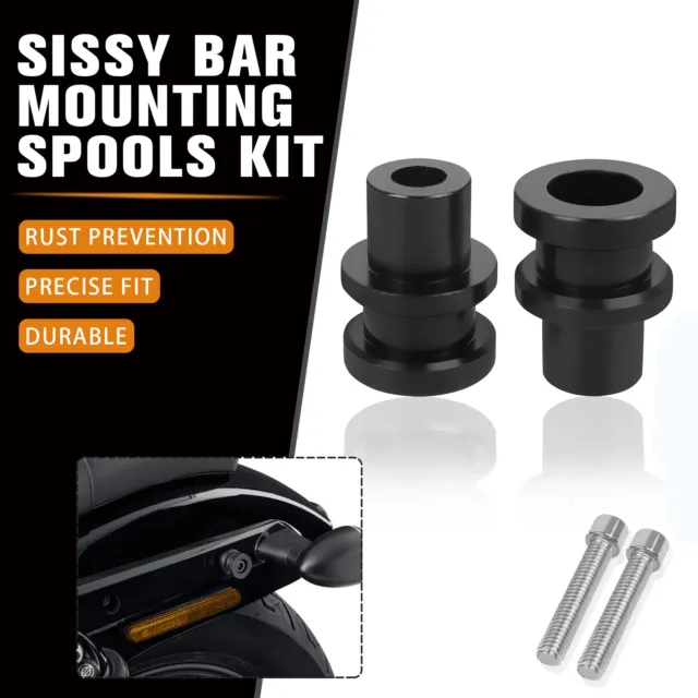 Sissy Bar Backrest Docking Mount Kit Compatible With Harley Nightster RH975 2022