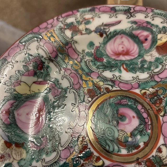 VINTAGE 7& CHINESE Export Rose Medallion Porcelain Plate £16.15 ...