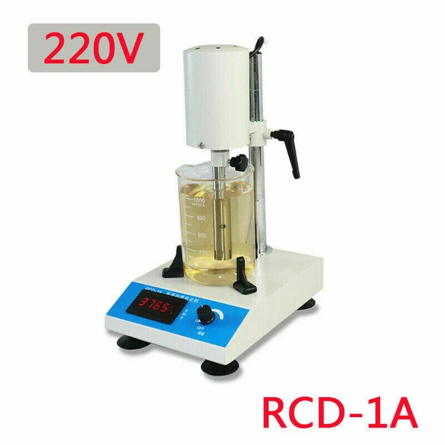 RCD-1A ADJUSTABLE SPEED Emulsification Homogenizer Laboratory Dispenser ...