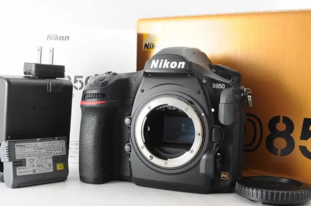 [Near Mint in Box] Nikon D850 45.7MP DSLR Camera Body w/Battery from Japan #1139