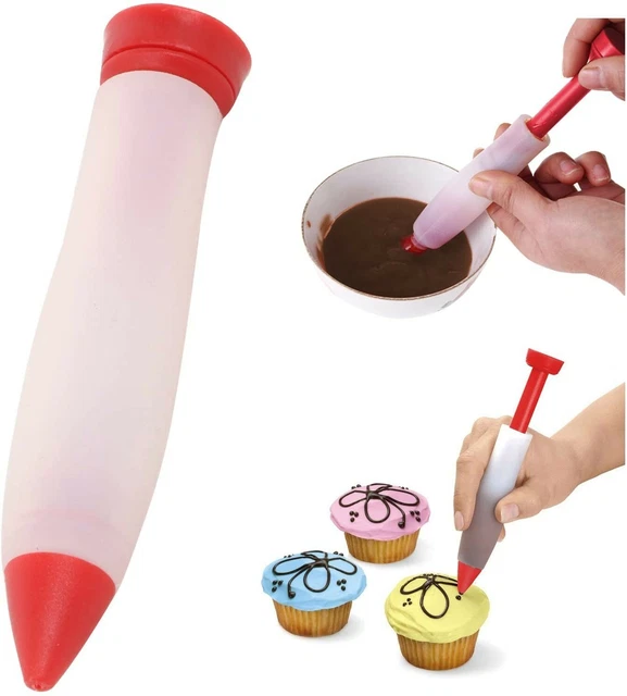 Raschietto Per Torte In Acrilico Trasparente 30.5 Cm - Per Lisciare Glassa E Crema Al Burro - Foto 2