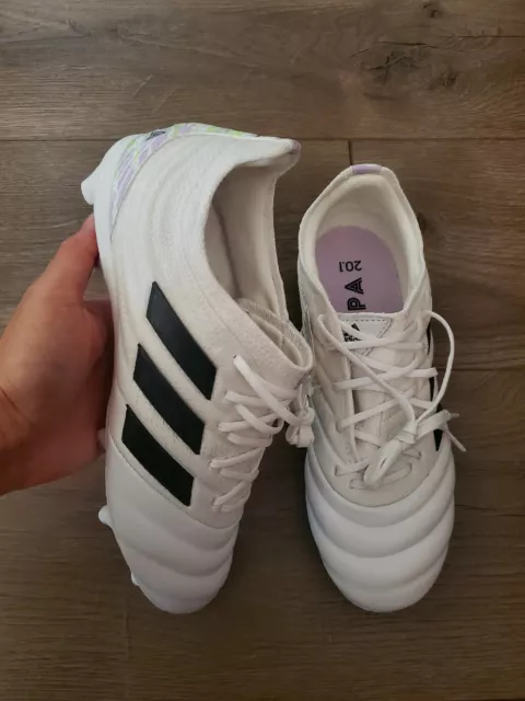 Adidas Copa 20.1 FG J Men's White Black Soccer Cleats Size 5 New EF1911