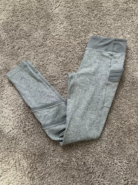 Ivivva Leggings Sweat Pants Stretch Gray Athletic Performance Girls Size 12