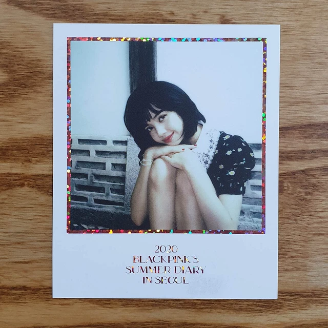 OFFICIAL BLACKPINK SUMMER Diary In Seoul 2020 Lisa Polaroid