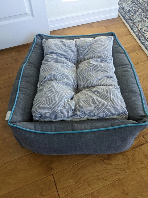 Frisco Large Sherpa Orthopedic Bolster Cat & Dog Bed, new