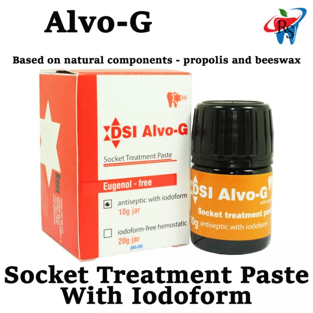 Alvo-G Dental Alveolar Dressing Propolis With Iodoform Extraction Socket Treat