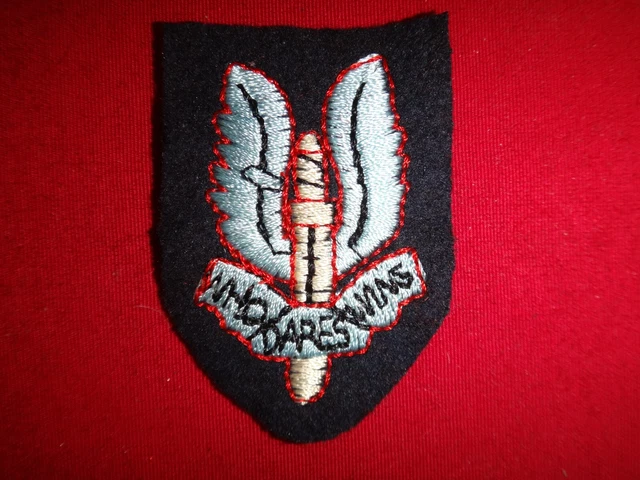 British SAS Patch special forces Patches UK army Military Patches hook back Armb