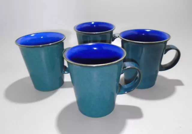 4 x Denby Metz Mugs / Coffee Beakers