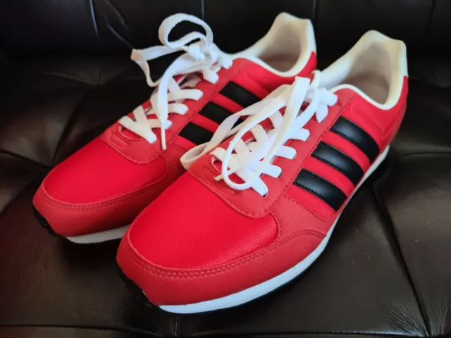 ADIDAS NEO CITY Racer Mens Lace Up Trainers Size UK 9 55.00