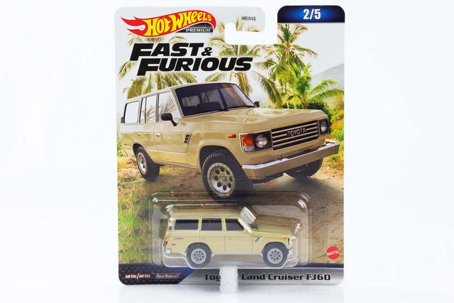 Hot Wheels Toyota Land Cruiser FJ60 Fast & Furious HNW46 - Escorrega O - Foto 12