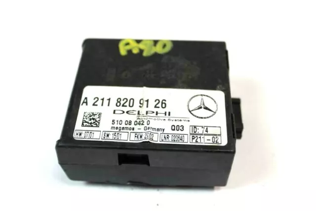 00-06 Mercedes W220 S500 Cl500 Sl500 Anti Theft Alarm Sensor Control Module Unit