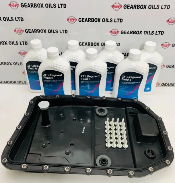 Genuine Bmw Zf 6 Speed Automatic Gearbox E60 E90 E92 Sump Pan Filter Oil 7L Kit