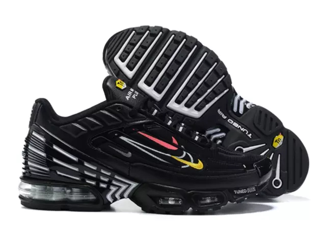 Nike Air Max Plus TN3 Men's Shoes Running Trainers "Black Red Yellow"