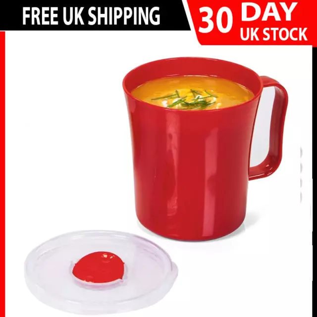 450ml Giant Soup Bowl Mug With Handles Cup Bowl Pasta Dish Novelty Kitchen UK