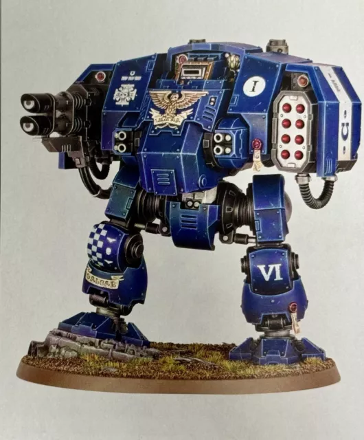 Warhammer 40k Space Wolves Leviathan Dreadnought New Plastic kit M1 painted