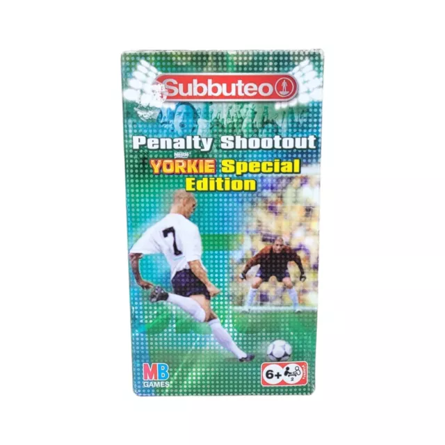 MB Games Subbuteo Penalty Shootout Yorkie Special Edition Boxed Unused - 2004