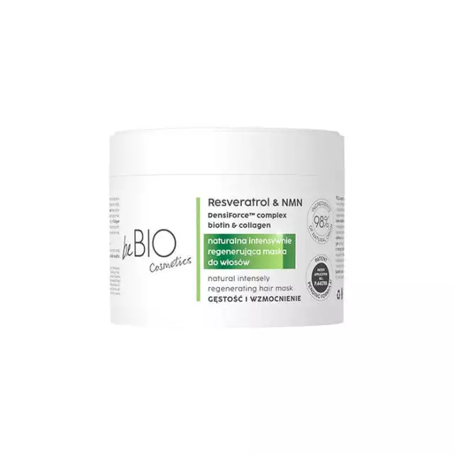 BeBio Longevity thick & strong hair - Natural Intensly Regenerating Hair Mask 25