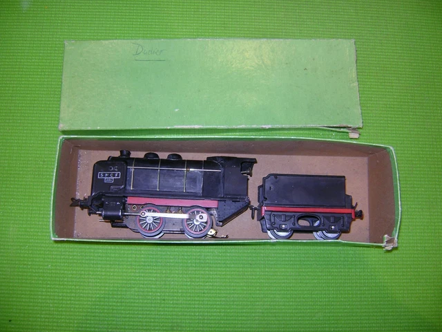 TRAINS HORNBY OVA 20V 1954 LOCOMOTIVE A VAPEUR + TENDER ECHELLE O