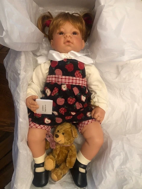 NIB Lee Middleton Toddler Doll 'Apple~Licious' By Reva Schick' Beautiful MINT