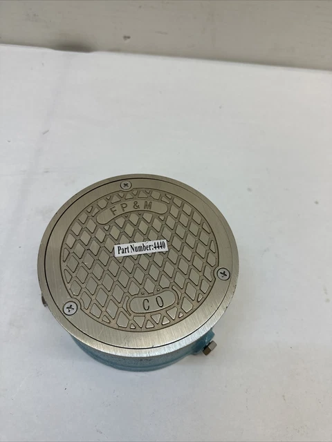 Frank Pattern 3 - 4 in. No Hub Cast Iron Cleanout