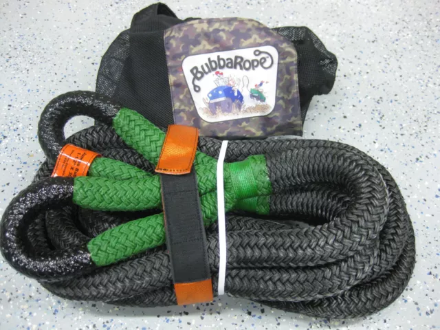 Bubba Rope Jumbo 1 1/2 X 30 Nylon Fiber Double Braid Tow Recovery Snatch Strap