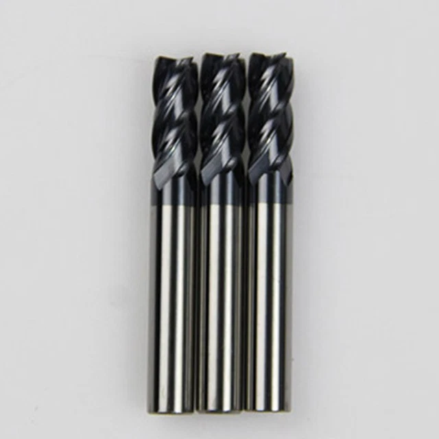 Fraises Boule Carbure Massif KLOT HRC60 R3mm à R5mm Pour CNC - Usinage Acier Inox Et Métaux Durs