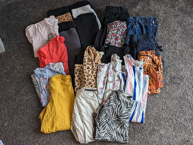 Large Bundle girls clothes, age 8-9 years Next, George, Tu, H+M