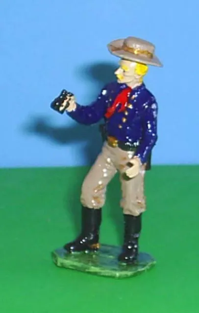 Toy Soldiers Tin American Little Bighorn 7Th Cavalry Col Custer 54Mm 2
