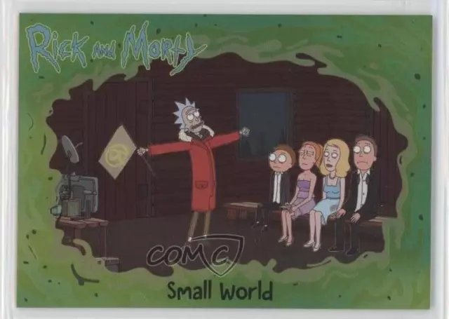 2019 Cryptozoic Rick and Morty Season 2 Silver Foil Small World #43 4p5