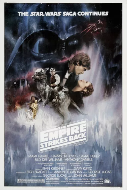 Star Wars Episode V The Empire Strikes Back Movie Poster Wall Art A4 A3 A2