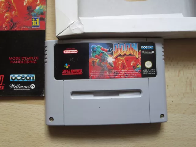 Doom / Super Nintendo SNES / PAL / FR / FAH