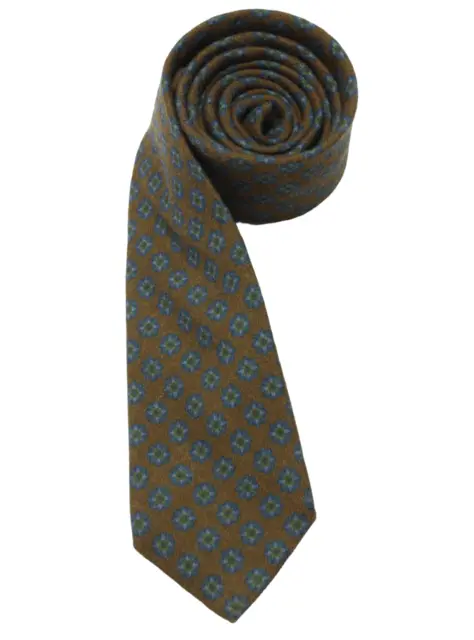 SUITSUPPLY Tie Men's 151 X 8 CM Wool Flower Pattern Tied Formal