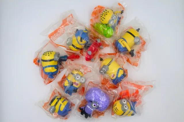 McDonald's Happy Meal Toys - 2013 Despicable Me 2 Minions (Complete Your Set)