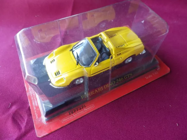 promo  FERRARI   DINO 246 GTS  1/43   NEUF DANS SON EMBALLAGE D ORIGINE