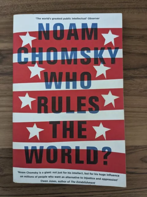 Who Rules the World? by Noam Chomsky (English) Paperback Book