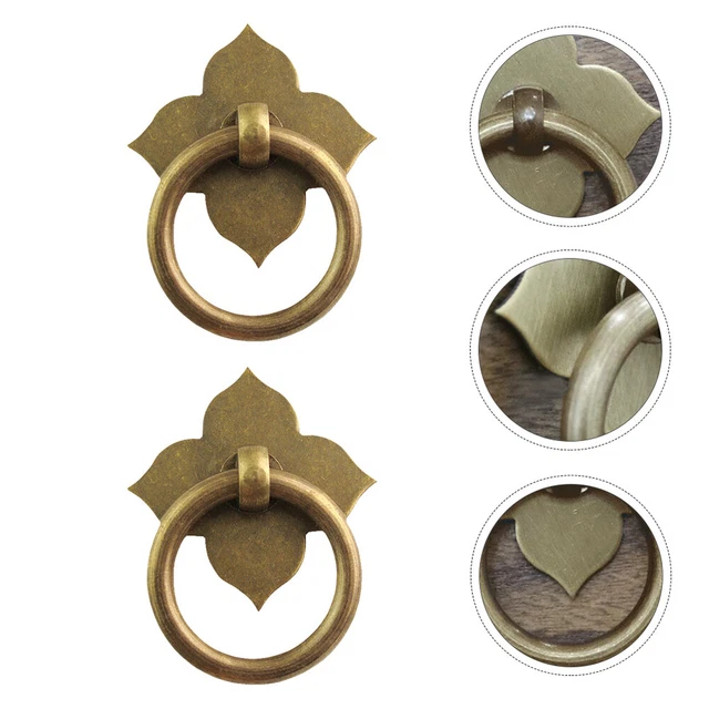 2 Pcs Metal Kitchen Knob Handle Metal Joycon Decorate