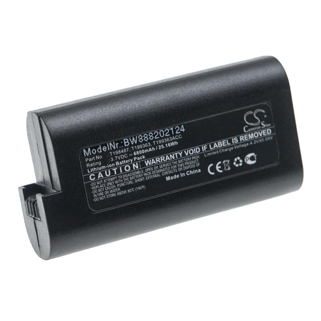 1x Batteria 6800mAh per Flir E33, E40, E40bx, E50, E50bx, E60, E60bx, E63