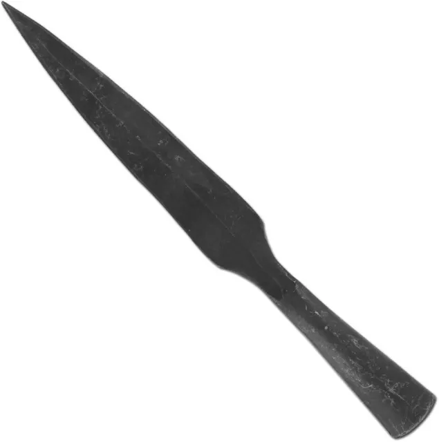 Lozenge Viking Replica Real Training Spear Head - Hand Forged Iron Throwing Spea