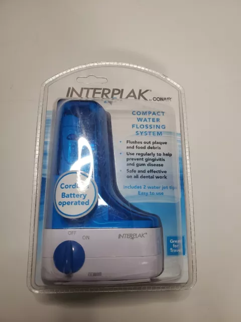 Sistema compacto de hilo dental de agua Interplak