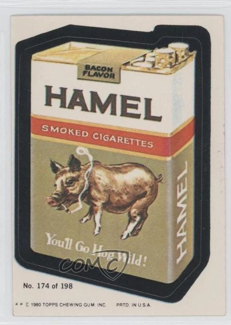 1980 Topps Wacky Packages Series 3 Hamel #174 0i6