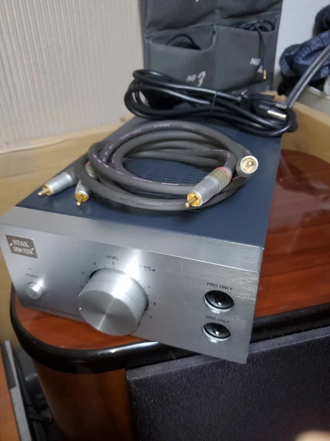 STAX srm-727a Stax's top solid state headphone amp/energizer free shipping Japan STAX srm-727a Stax's top solid state headphone amp/energizer free shipping Japan