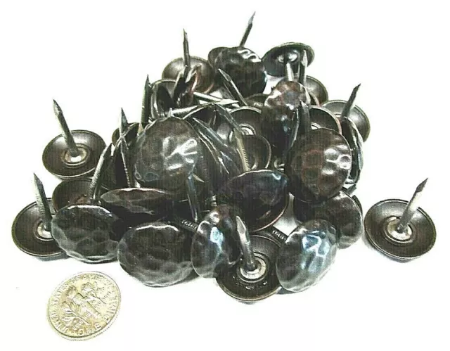 (20)  Clavos, Tacks, Oil Rubbed Bronze 5/8", Crafts, Upholstery, Furniture,