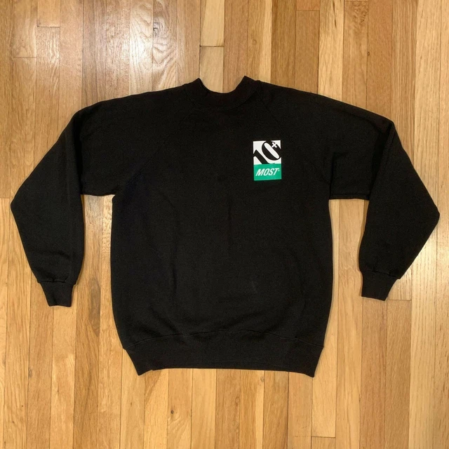 Vintage Hanes Made in USA MOST Crewneck Sweater Size L